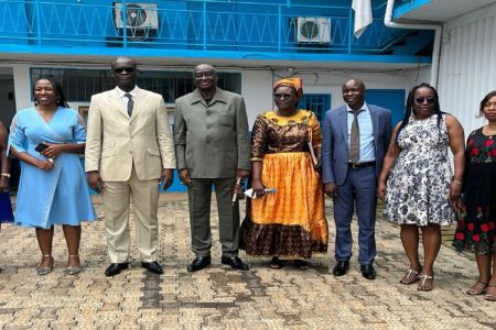 Le Dr. Elie Justin OUEDRAOGO en visite à l'IFORD